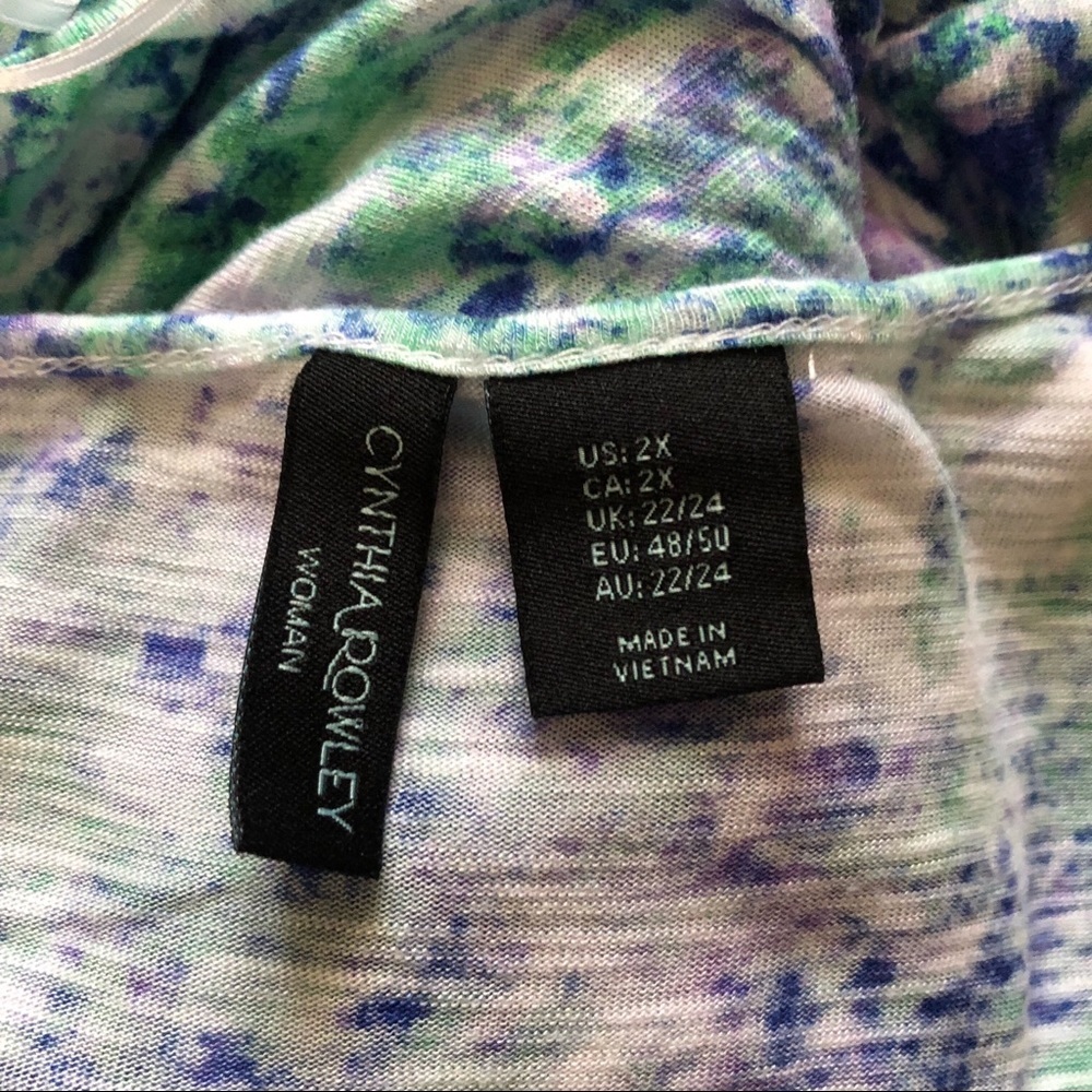Cynthia Rowley Jackson Pollock Top - Picture 4 of 6